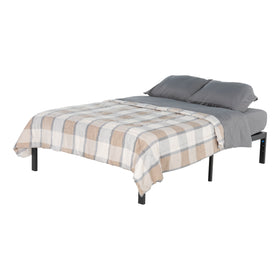 Wander & RestAll-In-One RV Bedding Set with Happy Camper Embroidery - Plaid