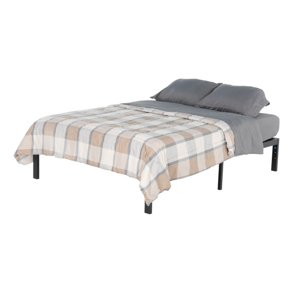 Wander & RestAll-In-One RV Bedding Set with Happy Camper Embroidery - Plaid