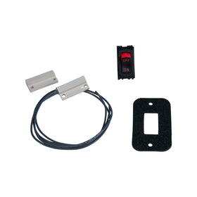 Kwikee® Rectangular Magnetic Switch and Power Switch Kit - White