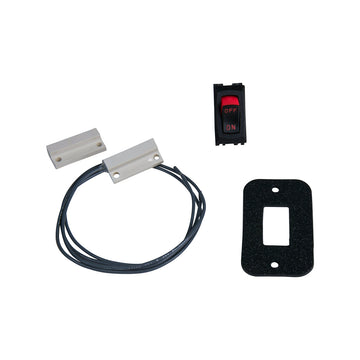 Kwikee® Rectangular Magnetic Switch and Power Switch Kit - White