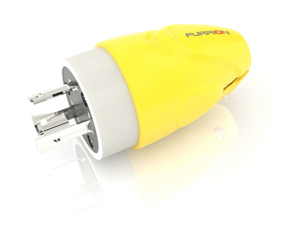 Furrion 20A Plug Cord Terminal - Yellow #F20MLP-SY
