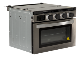 Greystone® Gas Digital RV Range - 12V, 17"  #CF-RV17-D