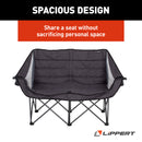 Lippert Comfort Series Double Wide Padded Sofa - Dark Grey-6