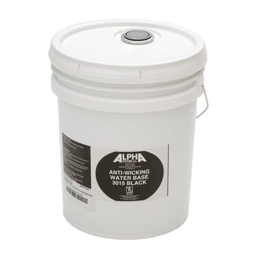 Anti-Wicking Adhesive, Black (5 Gallon)