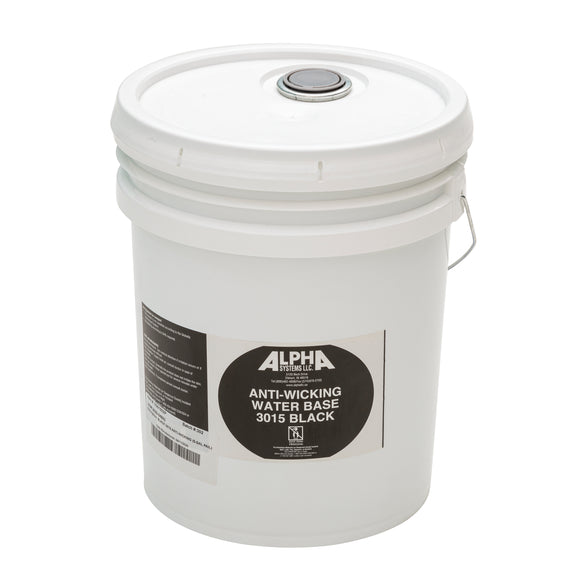 Anti-Wicking Adhesive, Black (5 Gallon)