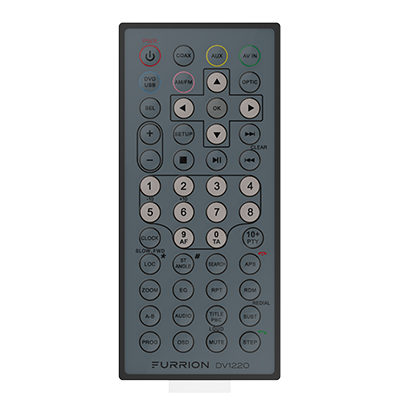 Furrion Replacement Remote Control for DV1220 Entertainment System #DV1220-RC