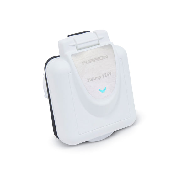 Furrion Powersmart™ Inlet - 30A, 125/250V, White #F30ITS-PS-AM