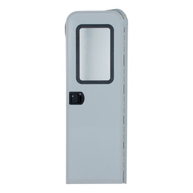Right Hinge Motorized Motor Home Radius Entry Door with Screen Door