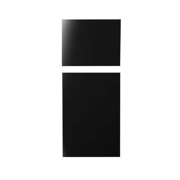 Furrion Replacement Matte Black Door Panels for Arctic® 8 cu. ft. Refrigerator #C-FCR08DCGTA-A02