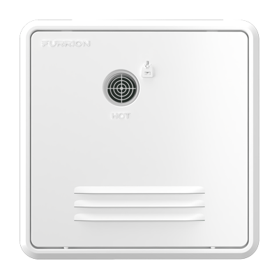 Furrion 16.1" x 16.1" White Retrofit Door for Tankless RV Water Heating System #FWH09EA-PS-AM