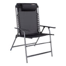 Lippert XL All Weather Mesh Bungee Deck Chair - Black-1