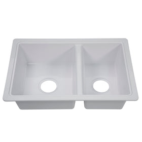 Lippert RV Double Kitchen Galley Sink - 25" x 17" x 6.6" - hover
