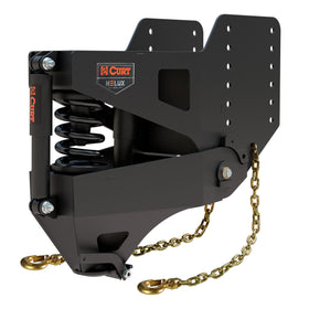 CURT Helux Coil-Spring Gooseneck Pin Box 20000lbs - hover