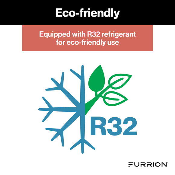 Furrion Chill Cube Variable Speed RV Rooftop Air Conditioner(R32)with Heat Pump-18KBTU, Ducted