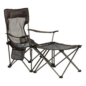 Lippert Sun Soaker™ Vented Reclining Camping Chair with Footrest - hover