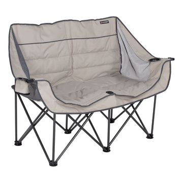 Lippert Comfort Series Double Wide Padded Sofa - Tan