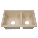 Lippert RV Double Kitchen Galley Sink - 25" x 17" x 6.6"-2