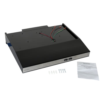 Greystone 22 Inch 12 Volt Black with Stainless Steel Front Range Hood #CXW-30-CZ02